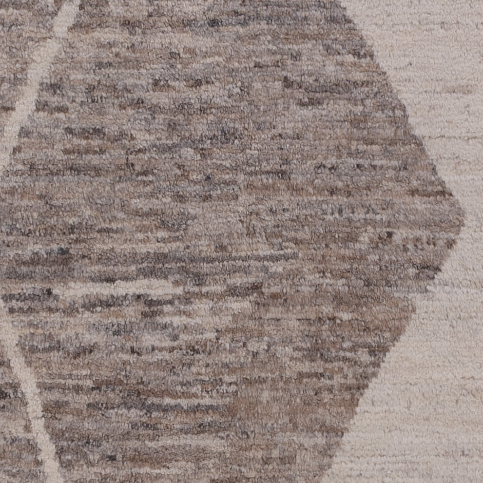 Dywan berberyjski - 296 x 201 cm - ciemnoszary