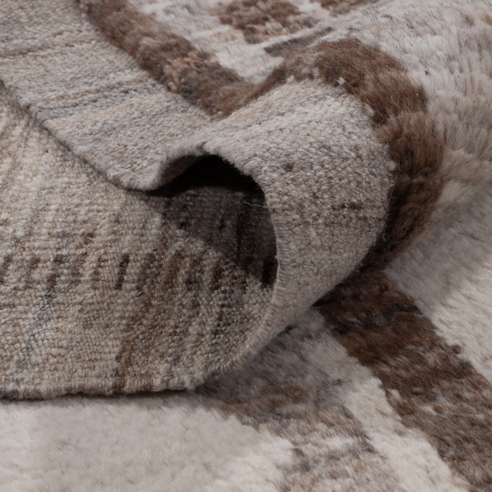 Dywan berberyjski - 296 x 201 cm - ciemnoszary