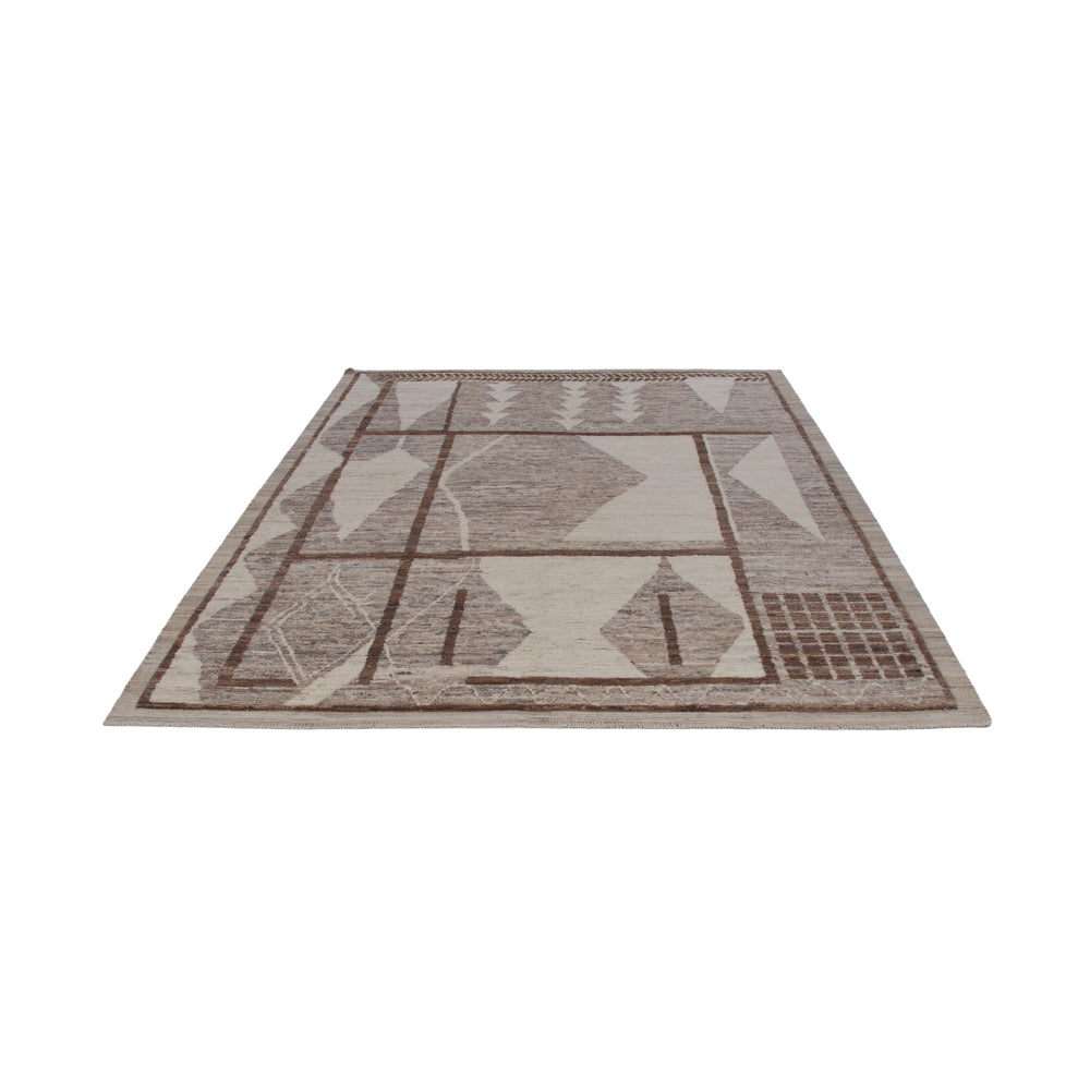 Dywan berberyjski - 296 x 201 cm - ciemnoszary