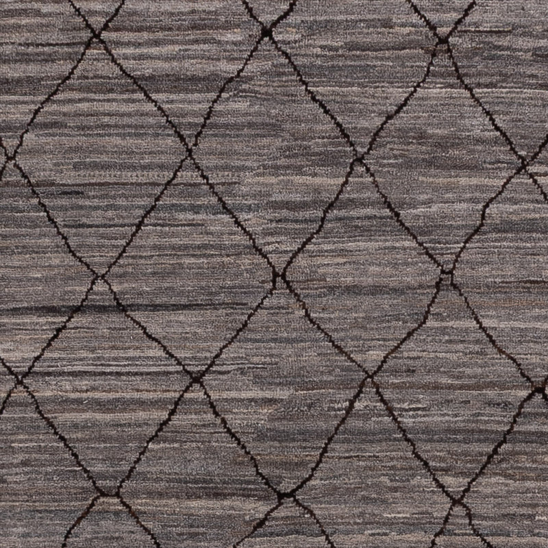 Dywan berberyjski - 297 x 199 cm - ciemnoszary