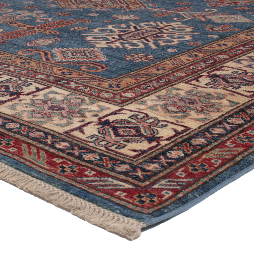 Ziegler Teppich - Kazak - 295 x 202 cm - blau