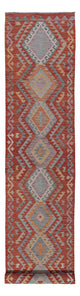 Kilim Maimana Dywan 404x80cm - Dywan wełniany