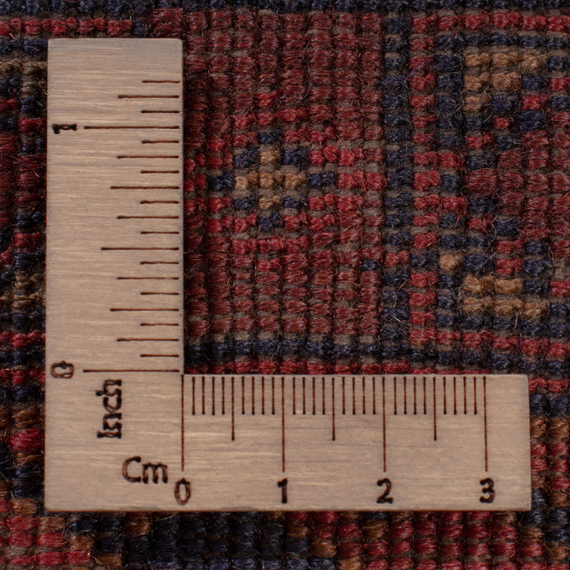 Kelim Teppich - Oriental - 193 x 148 cm - dunkelrot