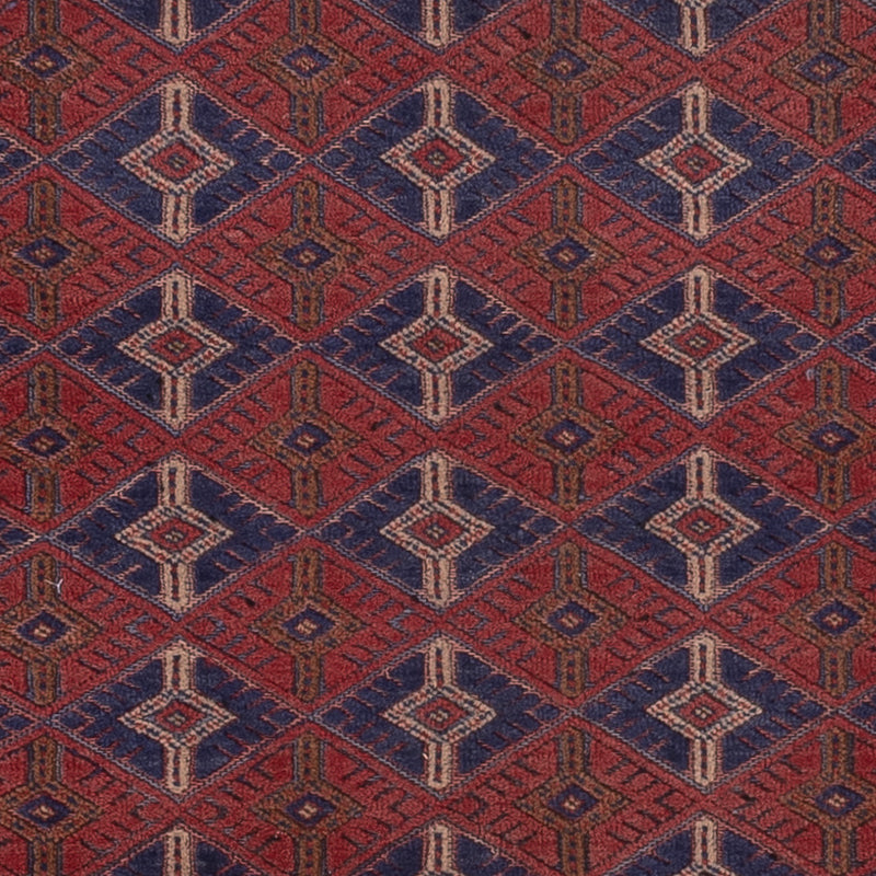 Kelim Teppich - Oriental - 194 x 156 cm - dunkelrot