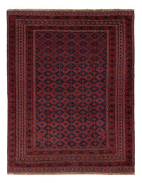 Kelim Teppich - Oriental - 200 x 156 cm - dunkelrot