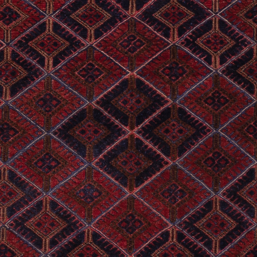 Kelim Teppich - Oriental - 182 x 155 cm - dunkelrot
