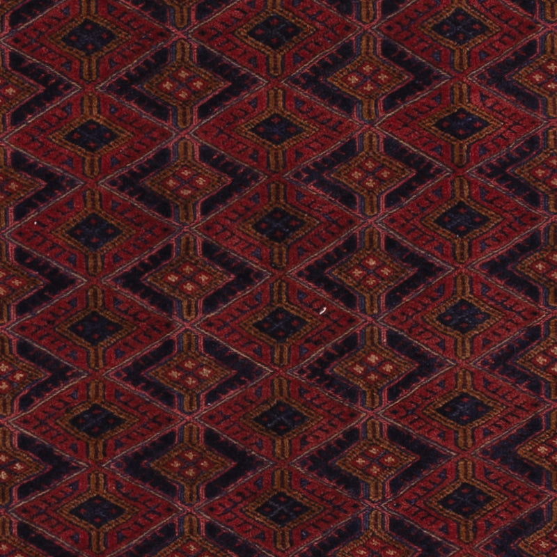 Kelim Teppich - Oriental - 204 x 150 cm - dunkelrot