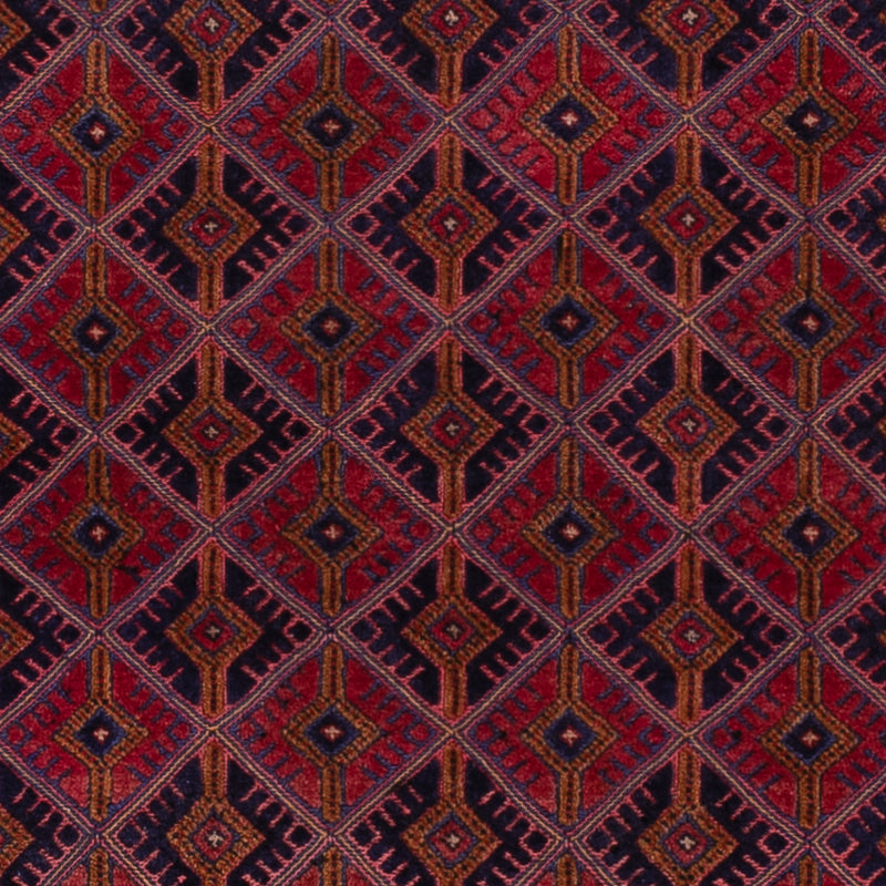 Kelim Teppich - Oriental - 197 x 158 cm - dunkelrot