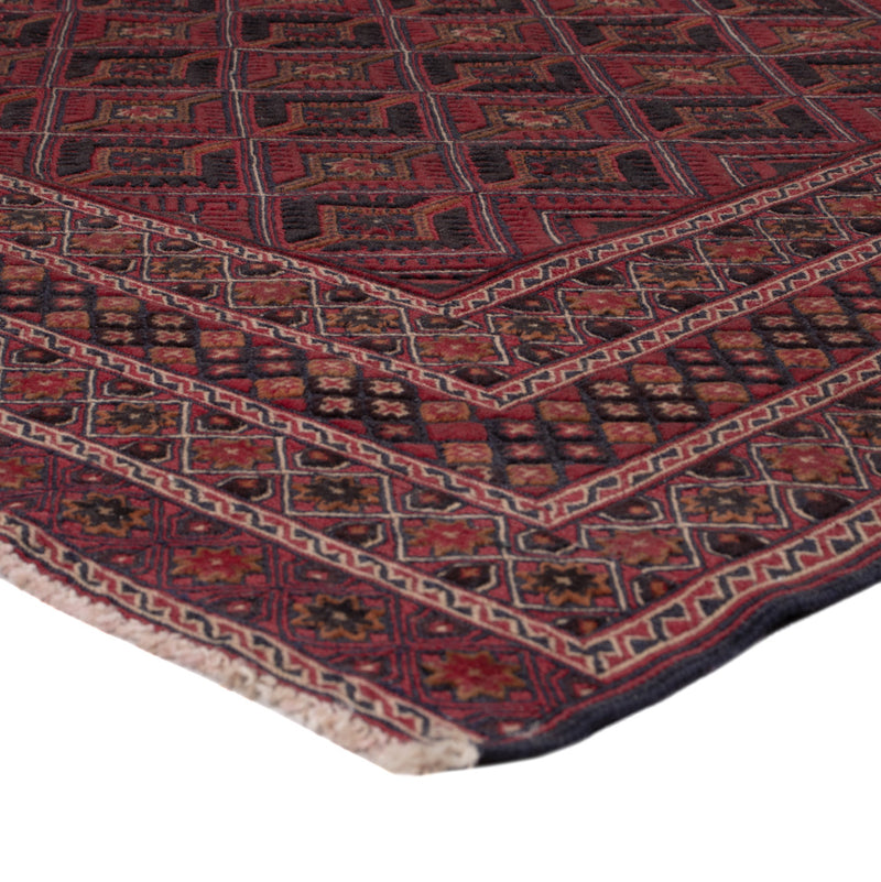 Kelim Teppich - Oriental - 208 x 159 cm - dunkelrot