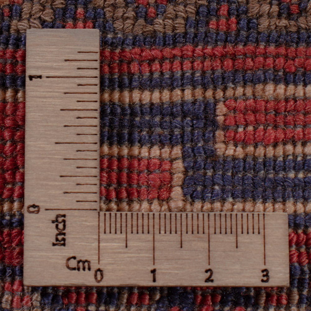 Kelim Teppich - Oriental - 203 x 140 cm - dunkelrot