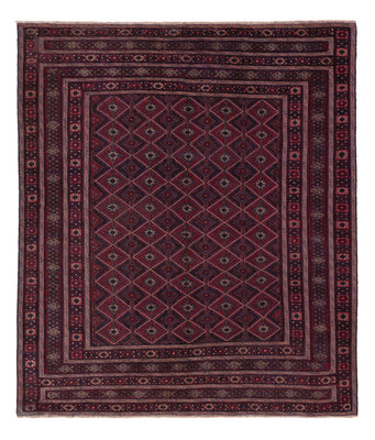 Kelim Teppich - Oriental - 178 x 155 cm - dunkelrot
