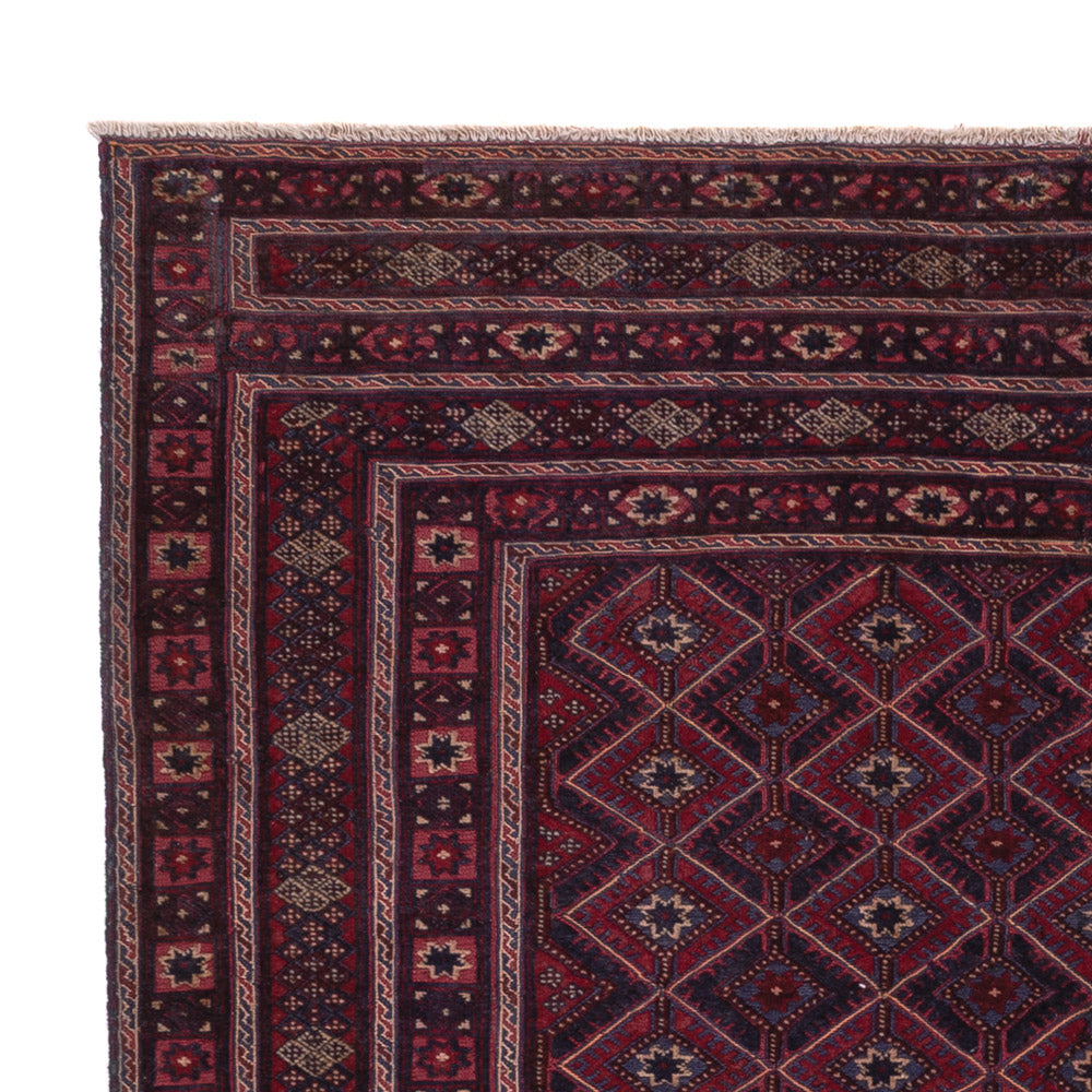 Kelim Teppich - Oriental - 178 x 155 cm - dunkelrot