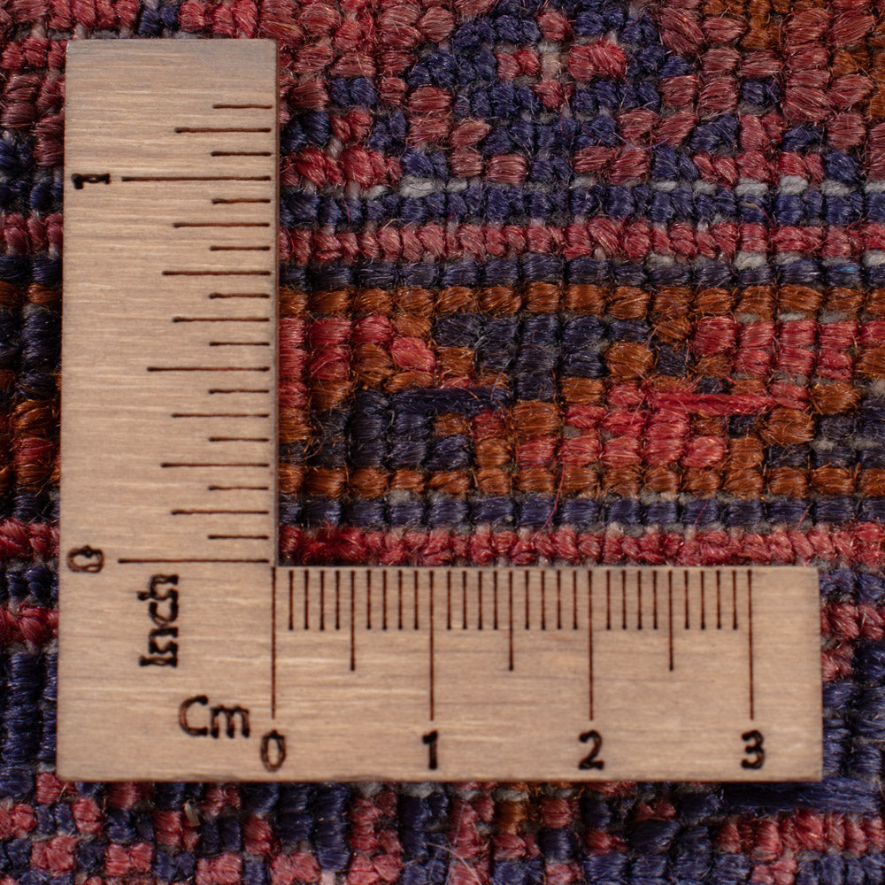 Kelim Teppich - Oriental - 198 x 155 cm - dunkelrot