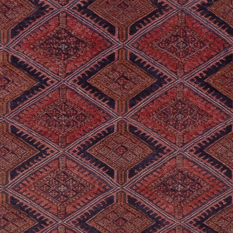 Kelim Teppich - Oriental - 177 x 148 cm - dunkelrot