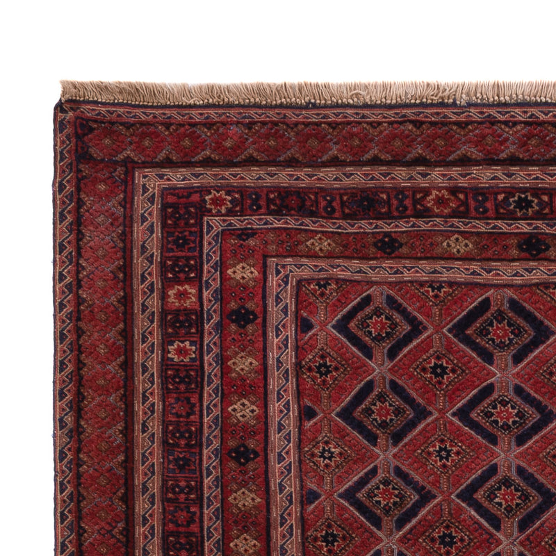 Kelim Teppich - Oriental - 206 x 156 cm - dunkelrot