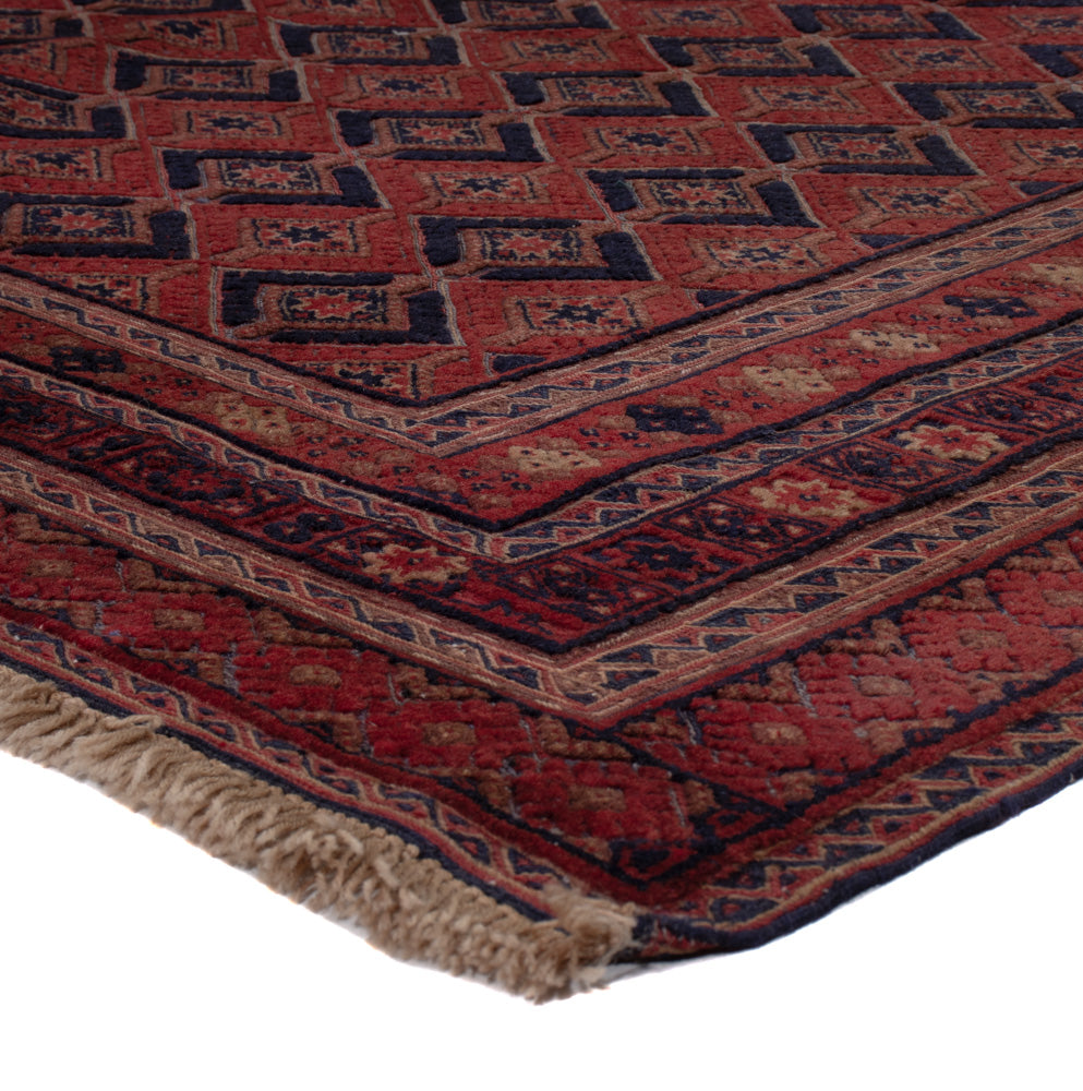 Kelim Teppich - Oriental - 206 x 156 cm - dunkelrot