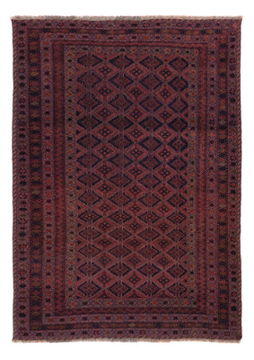 Kelim Teppich - Oriental - 224 x 158 cm - dunkelrot
