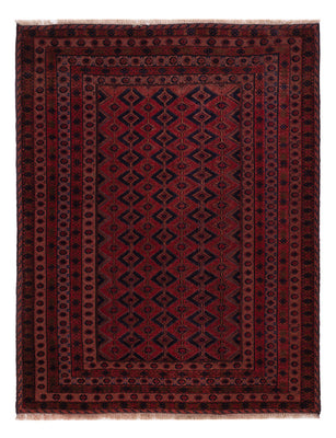 Kelim Teppich - Oriental - 203 x 155 cm - dunkelrot