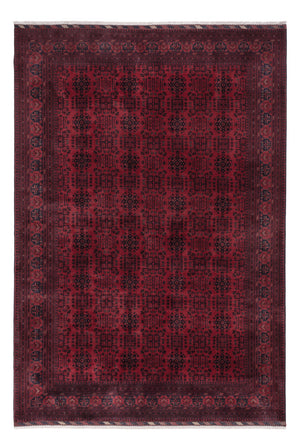 Afghan Teppich - Royal - 290 x 198 cm - dunkelrot