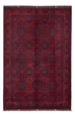 Afghan Teppich - Royal - 301 x 204 cm - dunkelrot