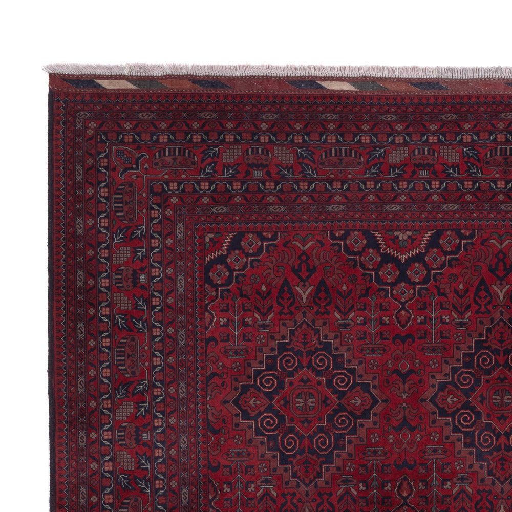 Afghan Teppich - Royal - 297 x 206 cm - dunkelrot