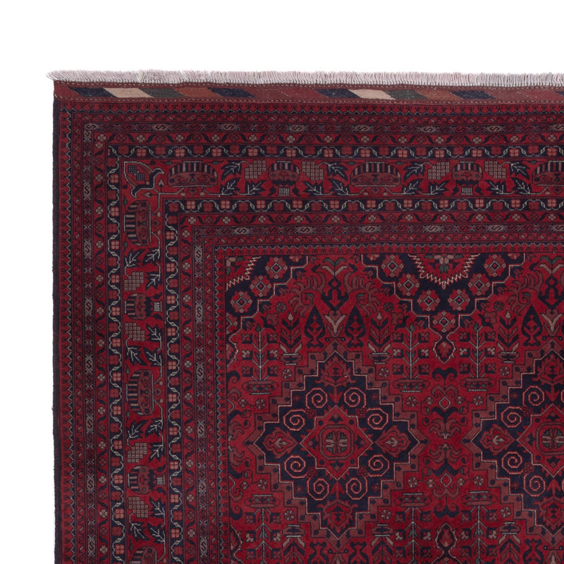 Afghan Teppich - Royal - 297 x 206 cm - dunkelrot
