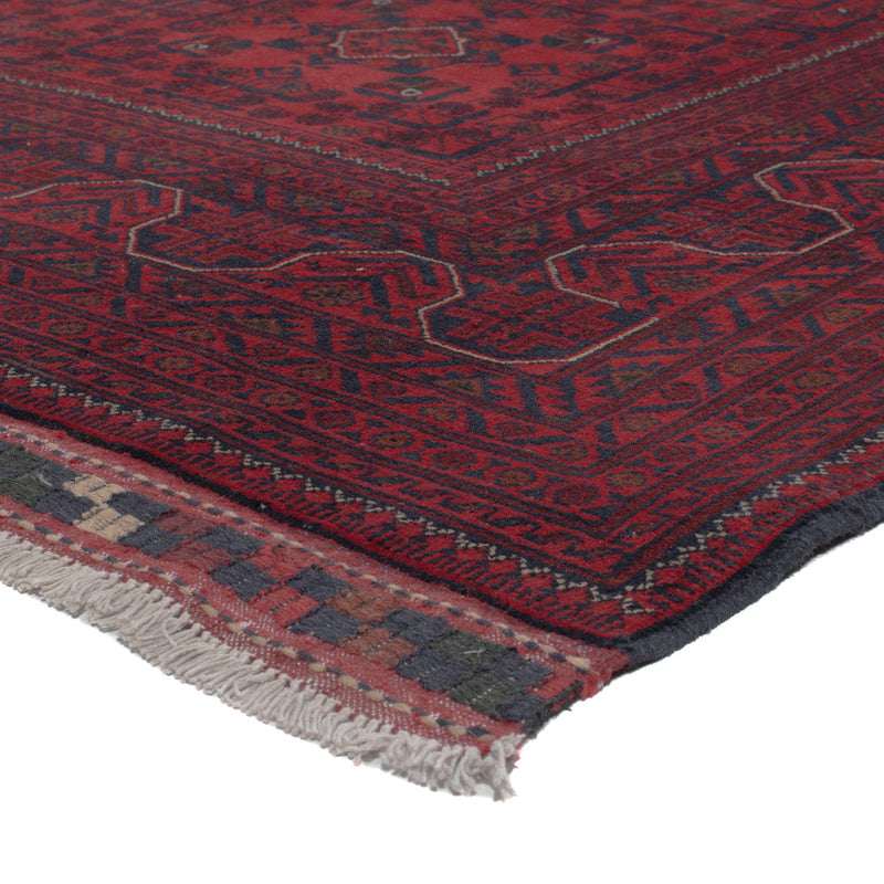Afghan Teppich - Kunduz - 288 x 198 cm - dunkelrot