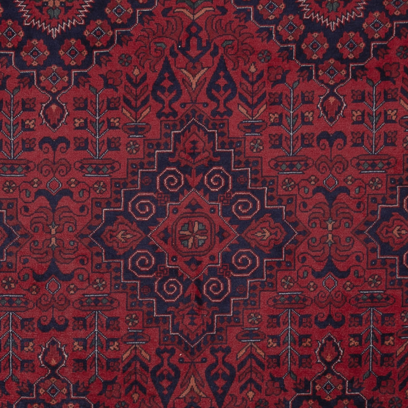 Afghan Teppich - Royal - 300 x 202 cm - dunkelrot