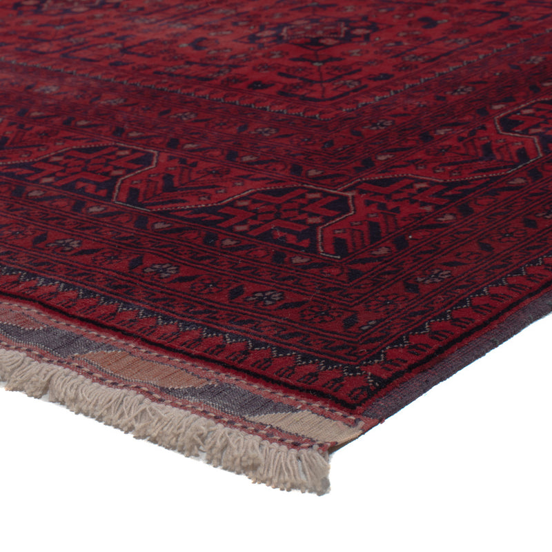 Afghan Teppich - Royal - 291 x 201 cm - dunkelrot
