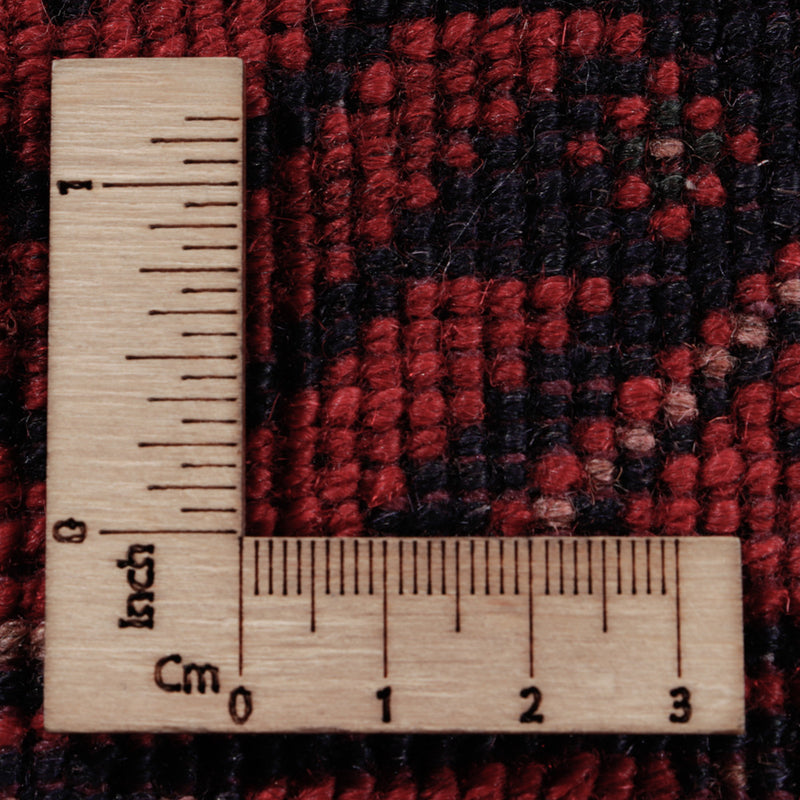 Afghan Teppich - Kunduz - 302 x 200 cm - dunkelrot