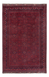 Afgański dywan - Kunduz - 296 x 197 cm - ciemna czerwień