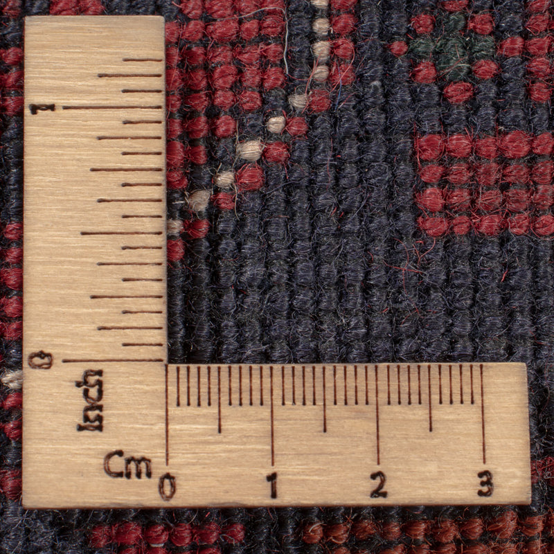 Afghan Teppich - Kunduz - 288 x 198 cm - dunkelrot