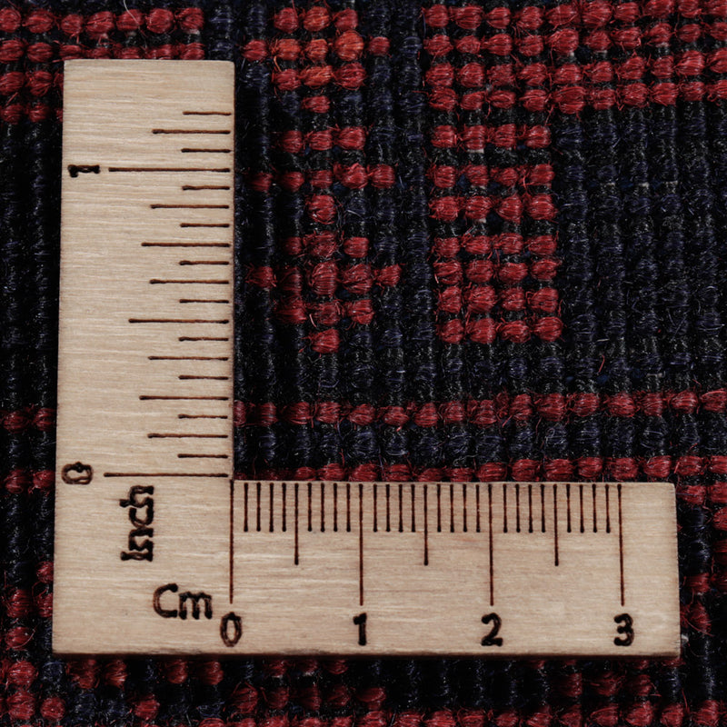 Afgański dywan - Kunduz - 297 x 195 cm - ciemna czerwień