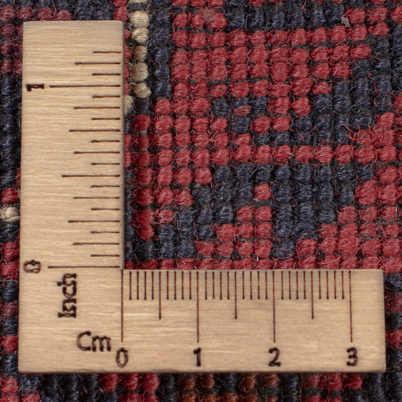 Afghan Teppich - Kunduz - 304 x 200 cm - dunkelrot