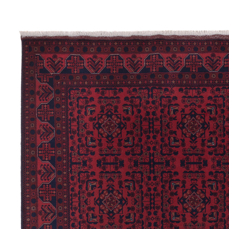 Afghan Teppich - Royal - 298 x 195 cm - dunkelrot