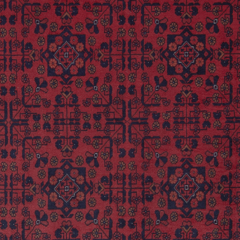Afghan Teppich - Royal - 290 x 201 cm - dunkelrot