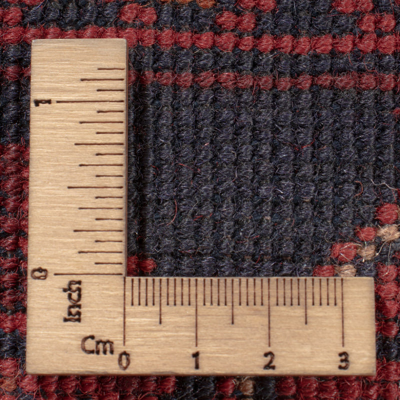 Afghan Teppich - Kunduz - 301 x 199 cm - dunkelrot