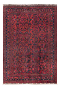 Afghan Teppich - Kunduz - 290 x 197 cm - hellrot