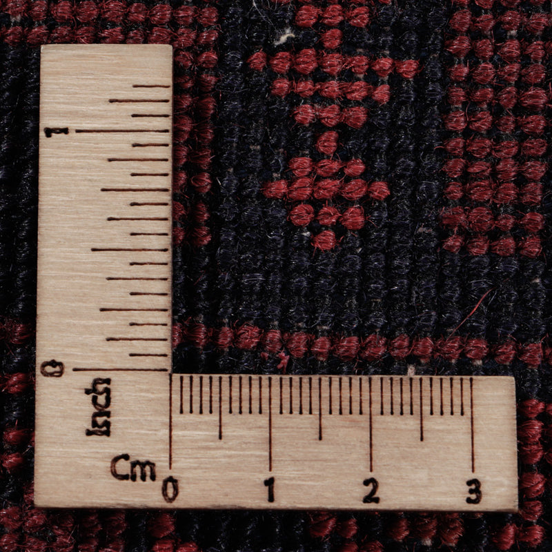 Afgański dywan - Kunduz - 297 x 194 cm - ciemna czerwień