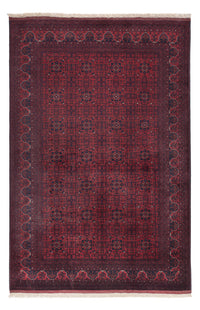 Afghan Teppich - Royal - 299 x 199 cm - dunkelrot
