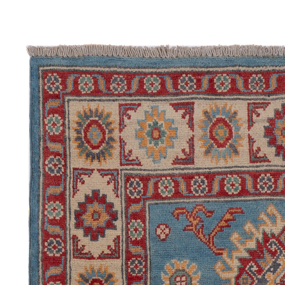 Dywan Ziegler - Kazak - 158 x 88 cm - niebieski