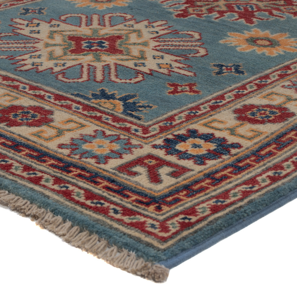 Läufer Ziegler - Kazak - 296 x 81 cm - grün