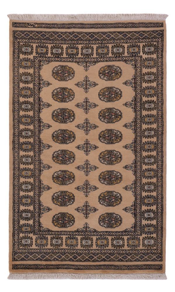 Pakistan Teppich - 162 x 96 cm - beige