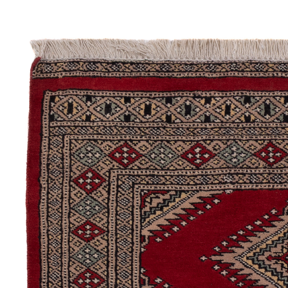 Pakistan Teppich - 152 x 94 cm - rot