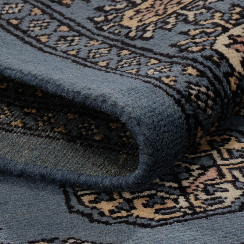 Pakistan Teppich - 151 x 94 cm - blau