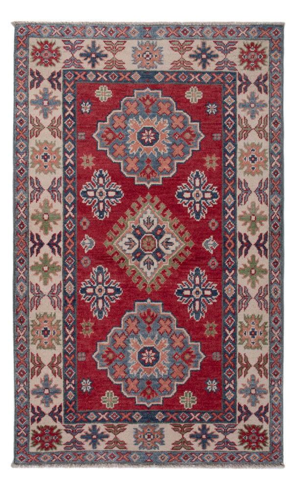 Ziegler Teppich - Kazak - 131 x 78 cm - rot