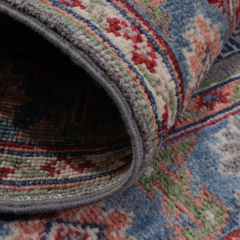 Dywan Ziegler - Kazak - 123 x 79 cm - niebieski