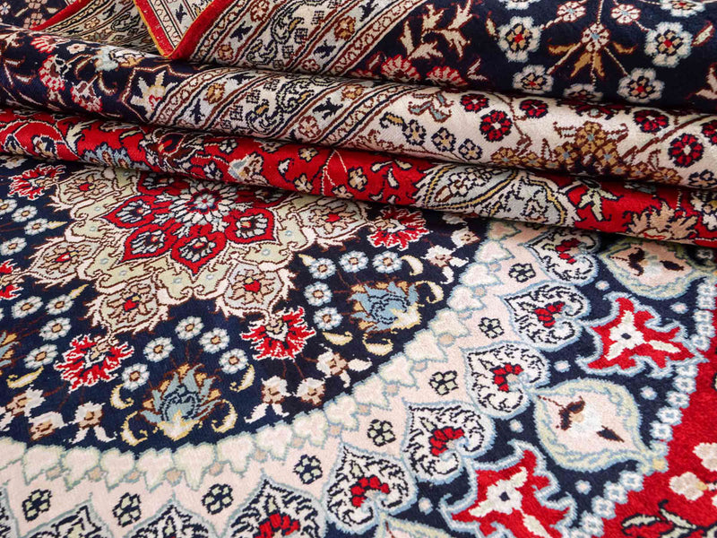 Chiński jedwab Dywan 370x272cm - Dywan orientalny