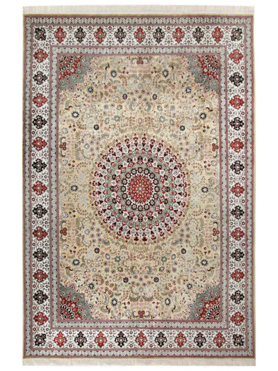 Chiński jedwab Dywan 275x373cm - Dywan orientalny