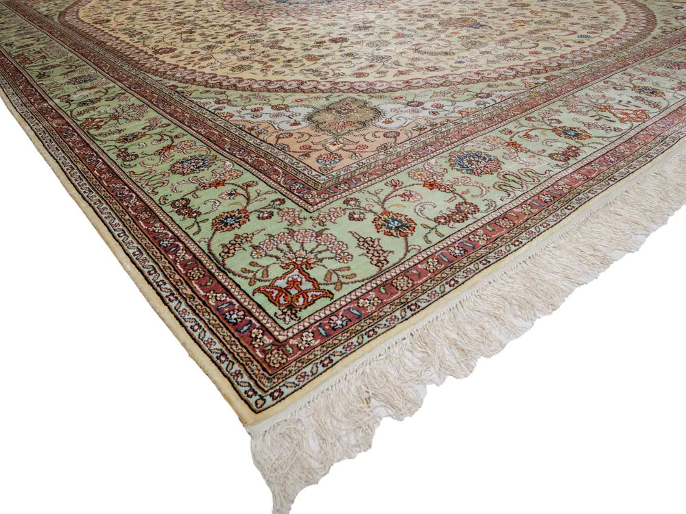 Chiński jedwab Dywan 366x277cm - Dywan orientalny